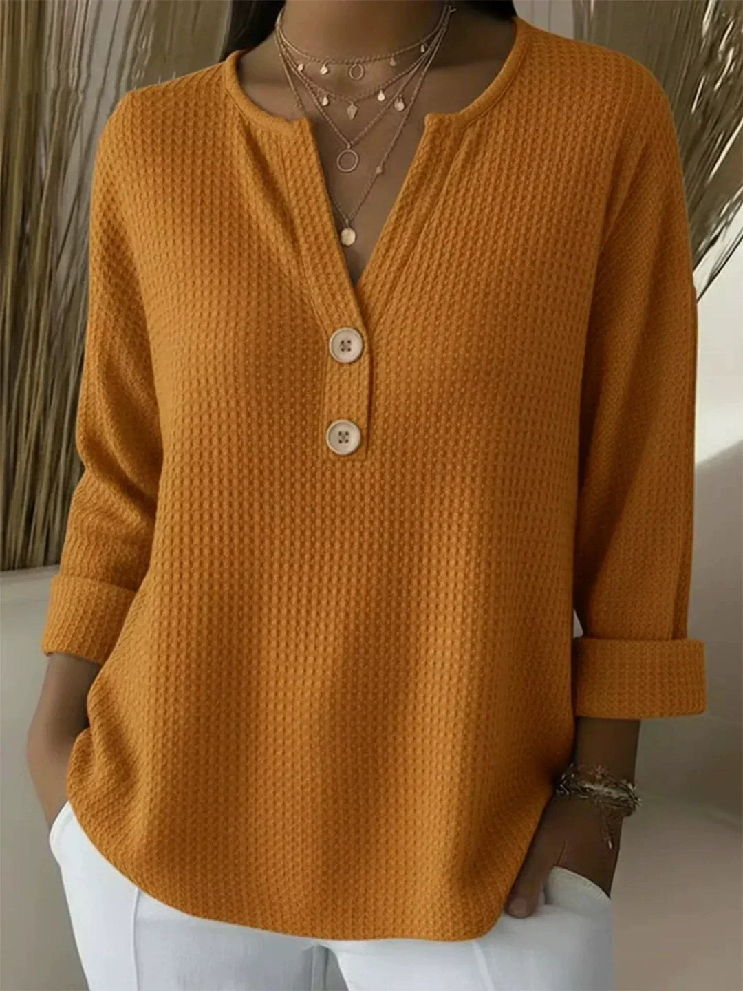 Lucinda Henley-Top in Orange