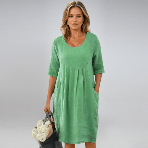 Alltagsheldin | Zeitloses Kleid mit Taschen
