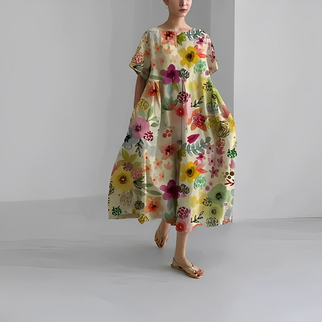Gartenzauber | Elegantes Blumenkleid