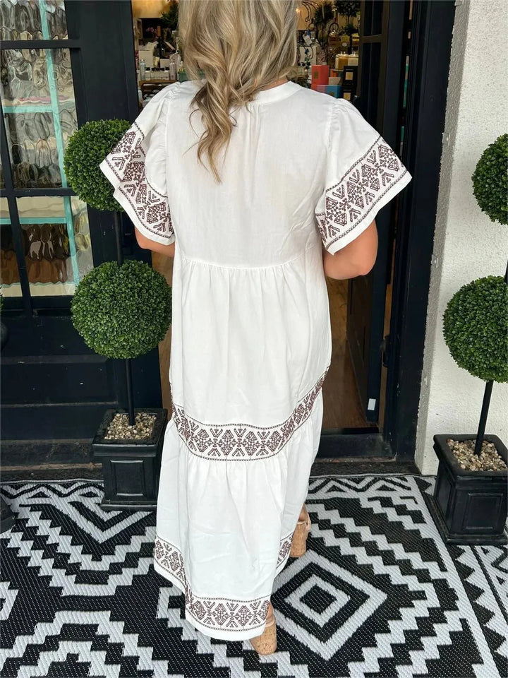 Boho-Traum | Fließendes Maxikleid