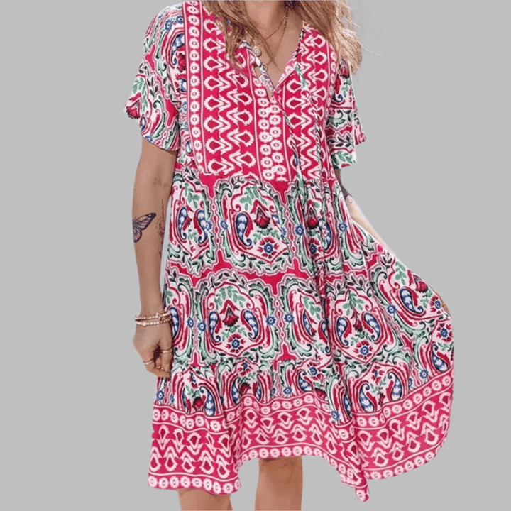 Grazienglanz | Elegantes Midikleid