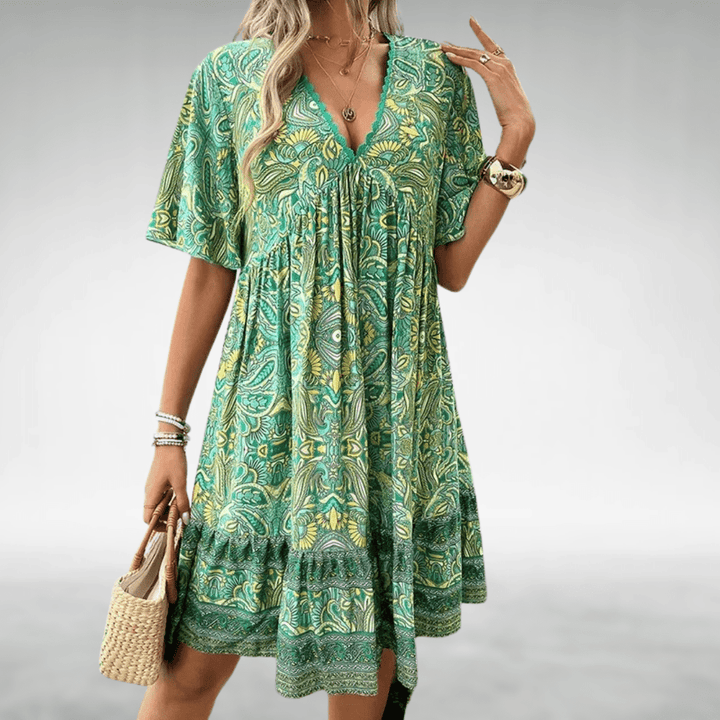 Bohospiel | Fließendes Swing-Kleid