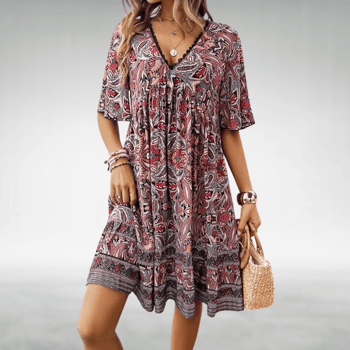 Bohospiel | Fließendes Swing-Kleid
