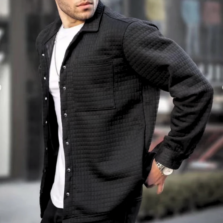 Carlosstepp | Elegante Freizeitjacke mit Steppdesign