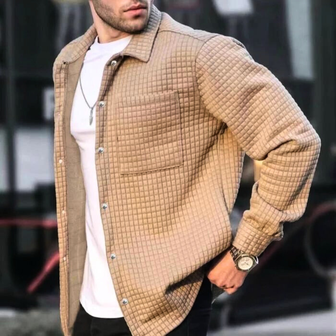 Carlosstepp | Elegante Freizeitjacke mit Steppdesign
