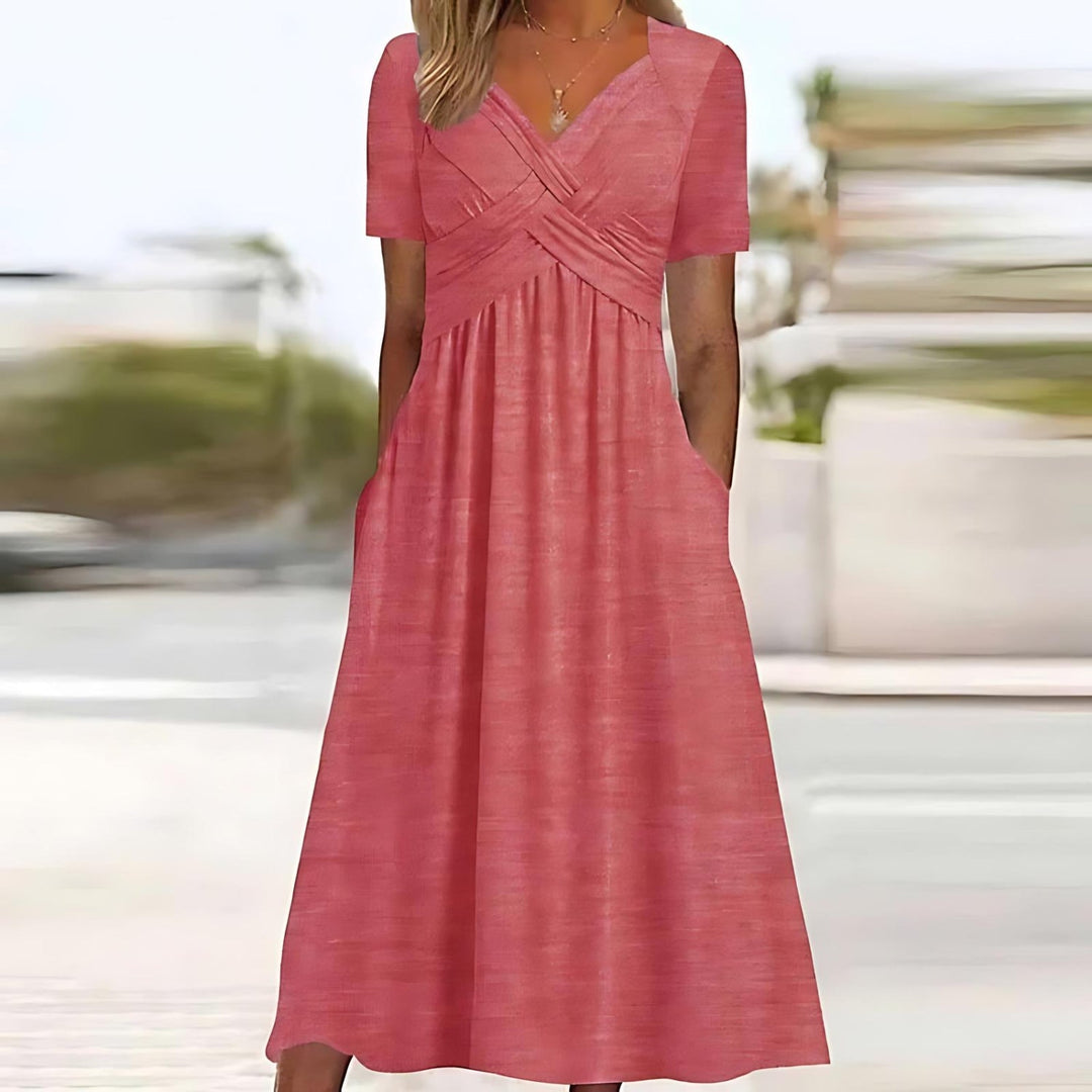 Silhouette | Schickes Midikleid mit Bauch-Kaschier-Effekt