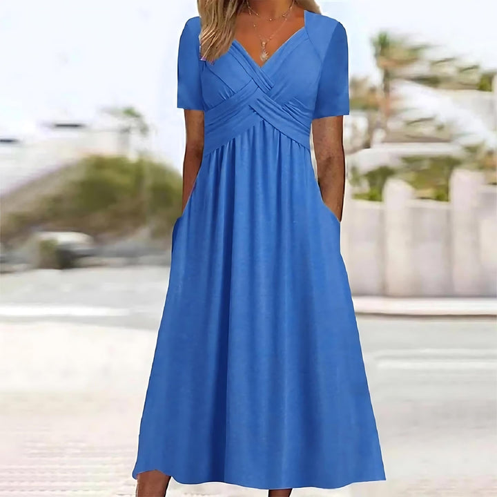 Silhouette | Schickes Midikleid mit Bauch-Kaschier-Effekt