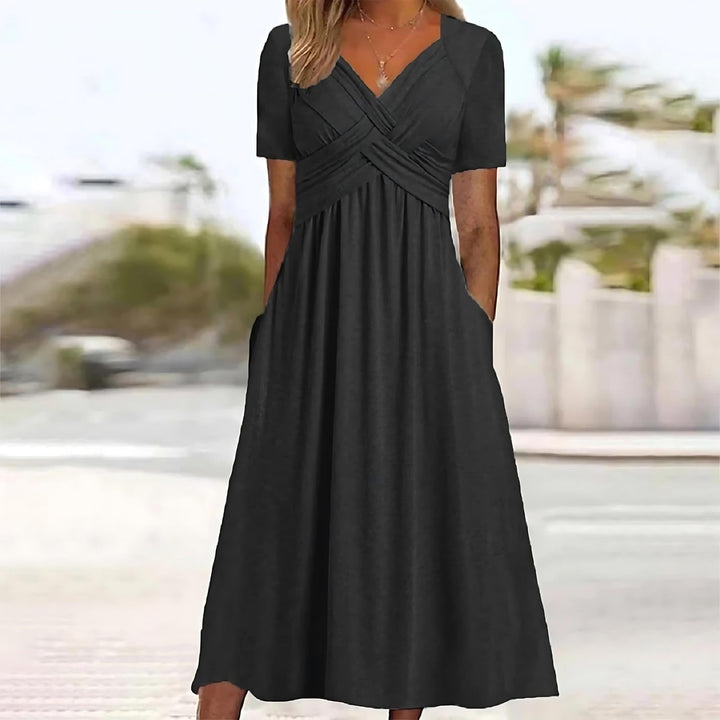 Silhouette | Schickes Midikleid mit Bauch-Kaschier-Effekt