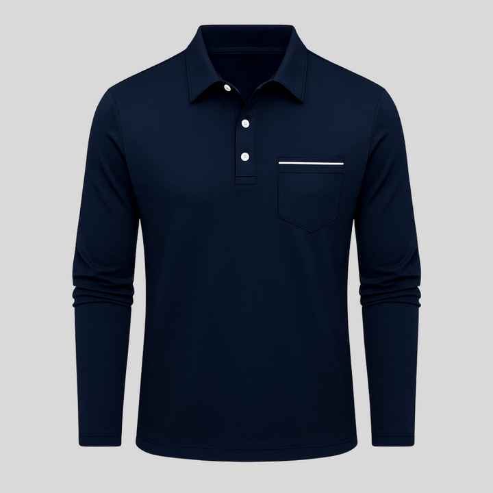 Rafaeletasche | Elegantes Polo mit Brusttasche