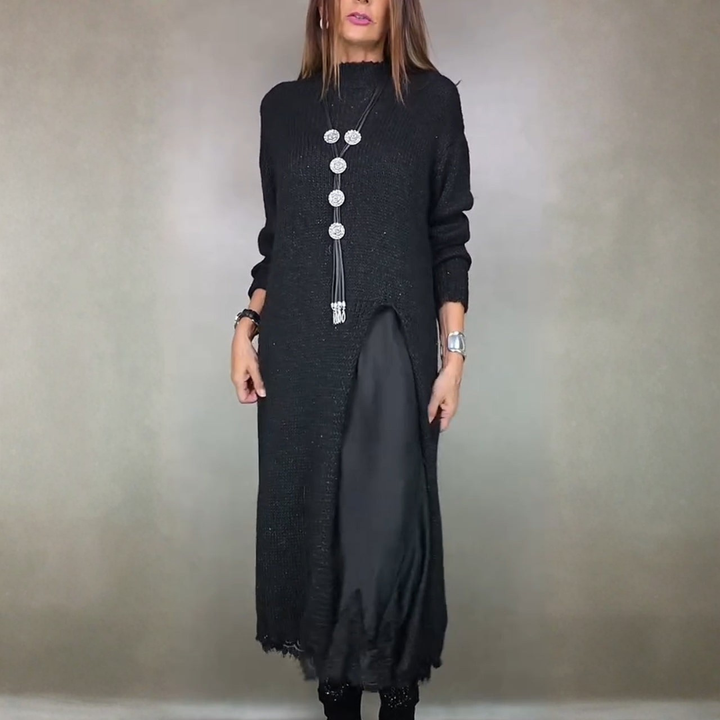 Artontwo | Elegantes Zweiteiliges Set aus Pullover und Kleid