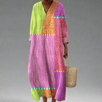 Rubypatch | Maxikleid mit Patchwork und Polka-Dots