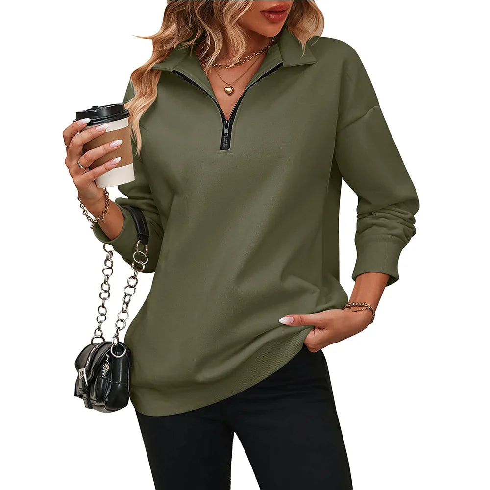 Herbstwärme | Lässiges Sweatshirt