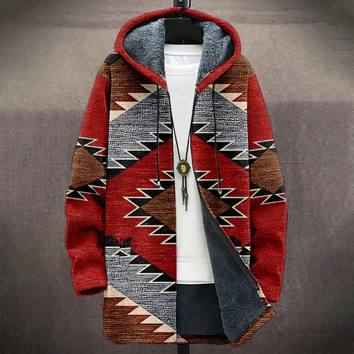 Vintagewärme | Fleece-Jacke im Retro-Look