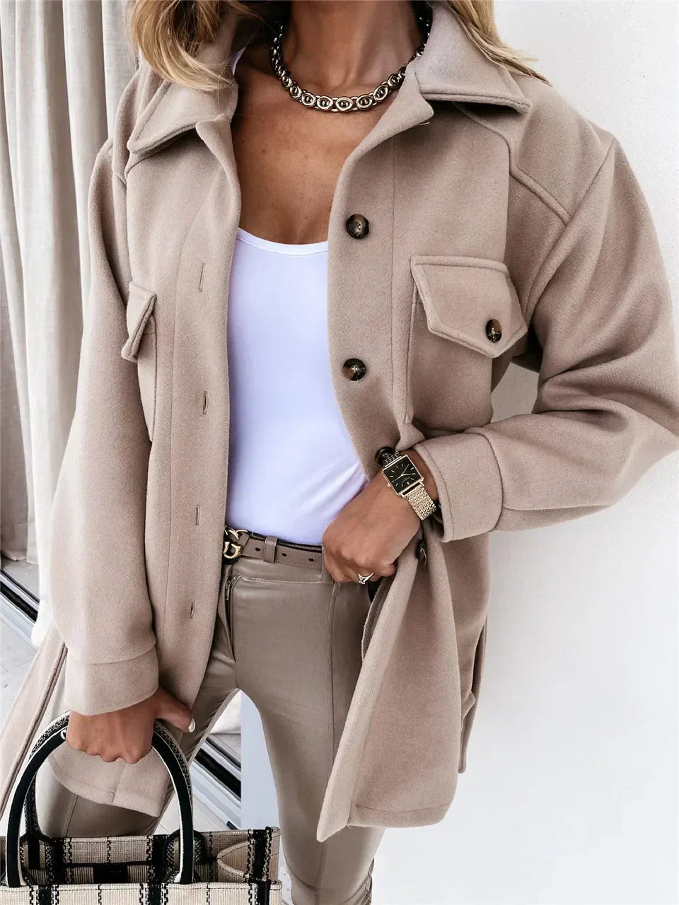 Sanftform | Elegante Jacke mit bequemer Passform