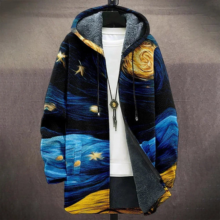 Retroflausch | Fleece-Jacke im Retro-Stil