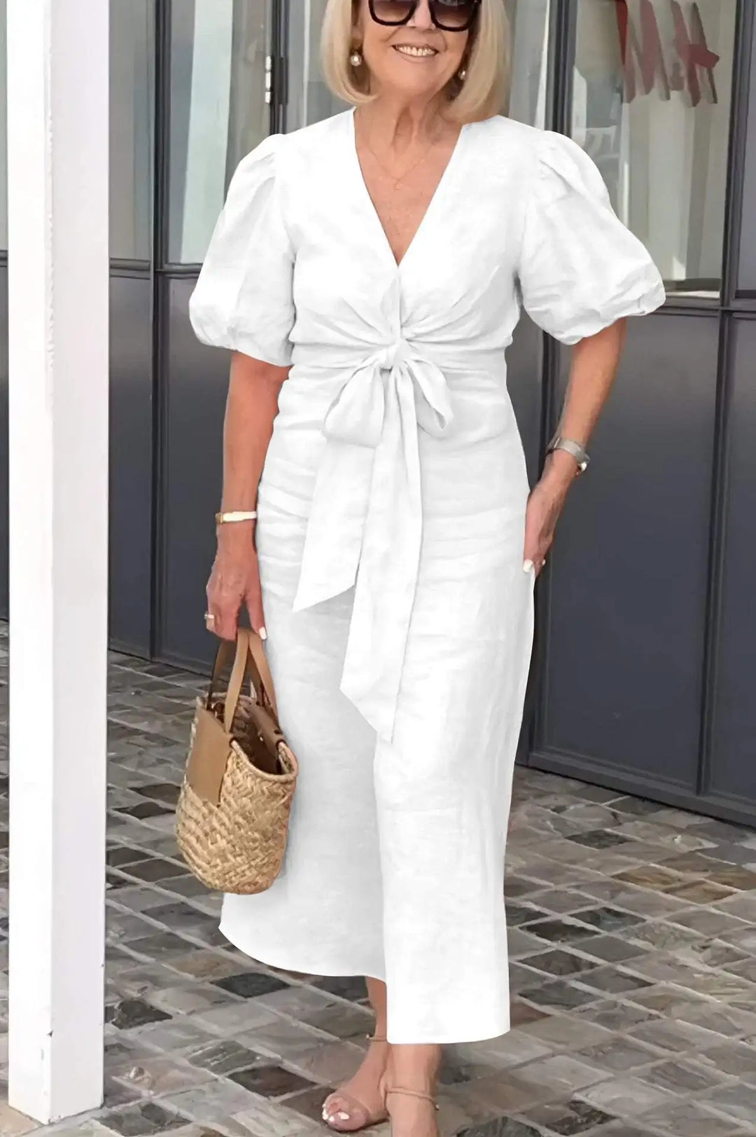 Spitzencharme | Kleid mit Spitzendetails