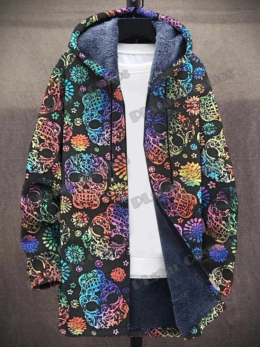 Stadtretro | Fleece-Jacke im Retro-Look für Herren