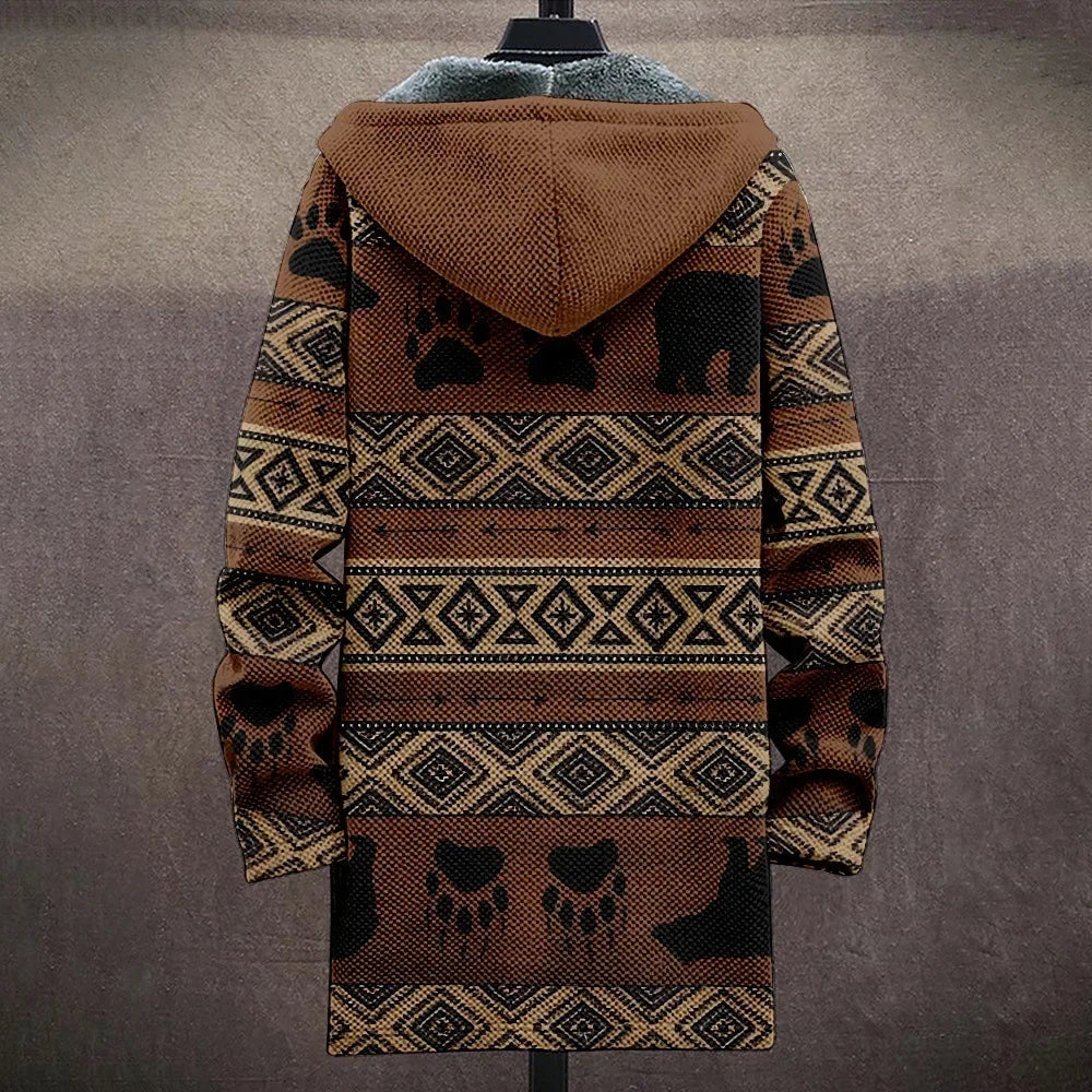 Vintagewärme | Fleece-Jacke im Retro-Look