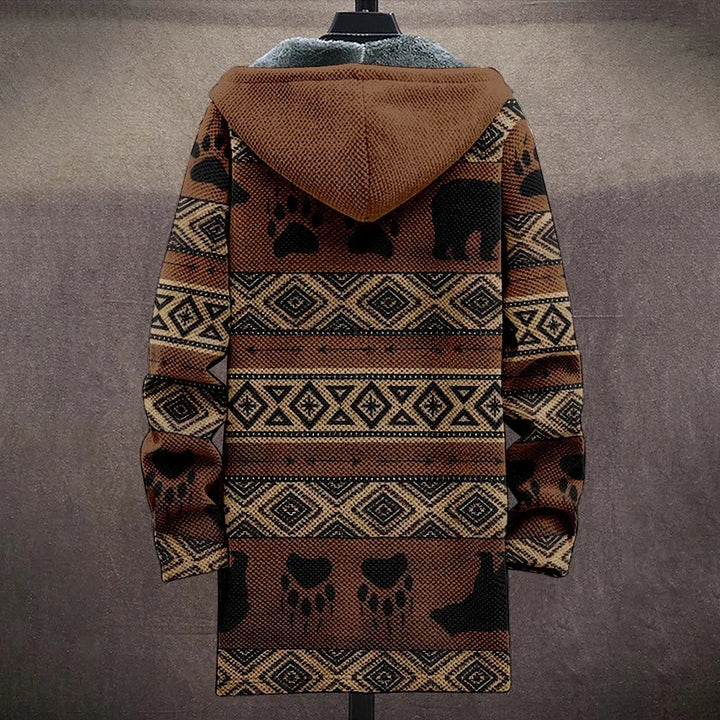 Vintagewärme | Fleece-Jacke im Retro-Look
