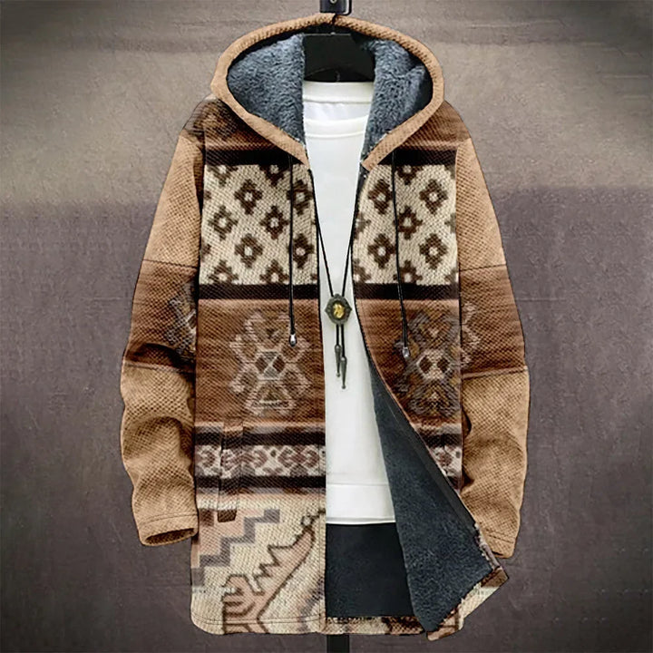Vintagewärme | Fleece-Jacke im Retro-Look