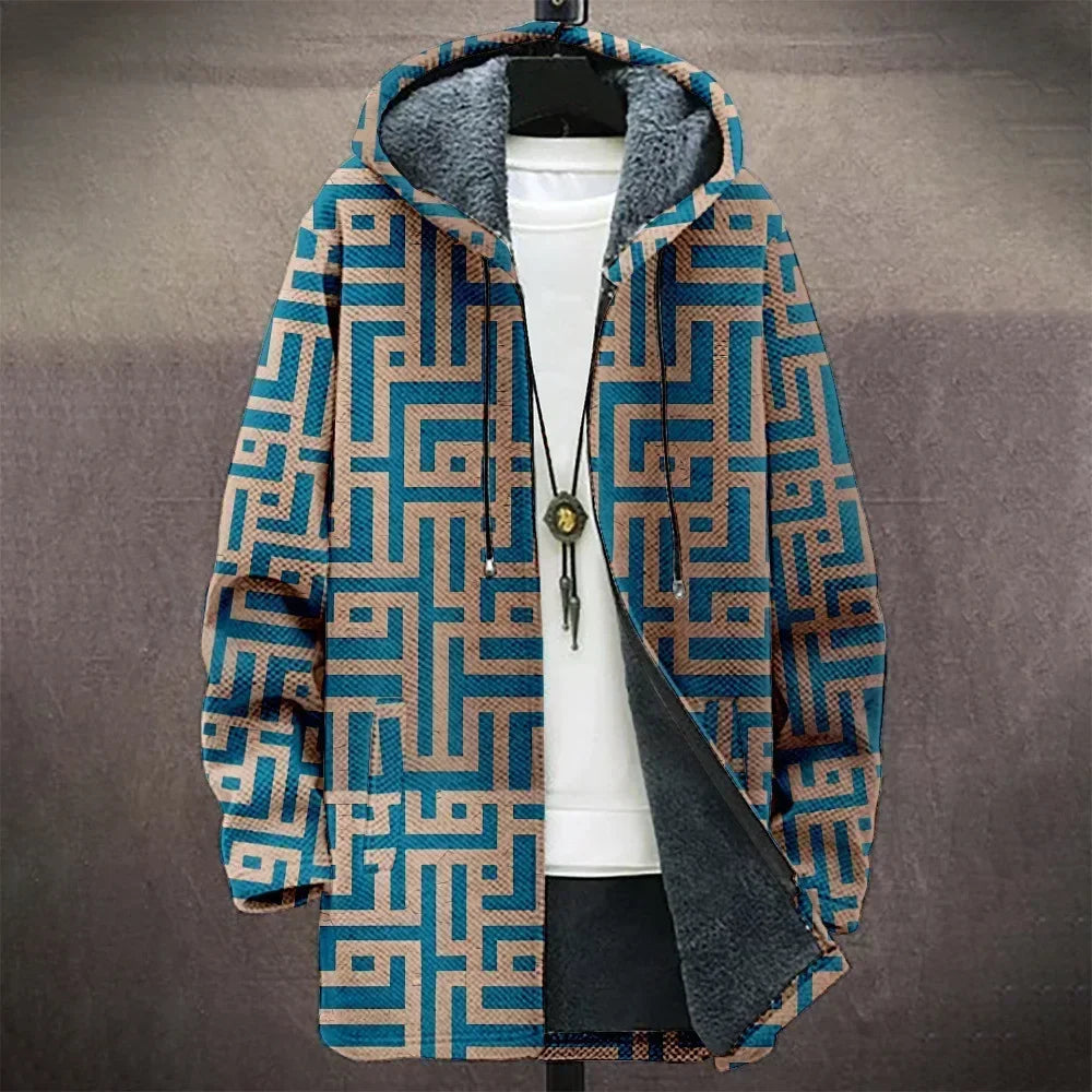 Retroflausch | Fleece-Jacke im Retro-Stil