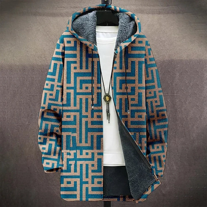 Retroflausch | Fleece-Jacke im Retro-Stil