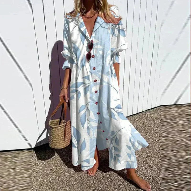 Boho-Wind | Fließendes Strandkleid