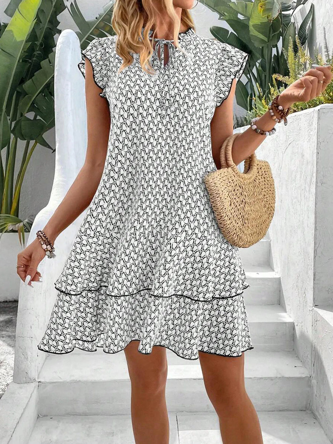 Blütenglanz | Elegantes Blumenkleid