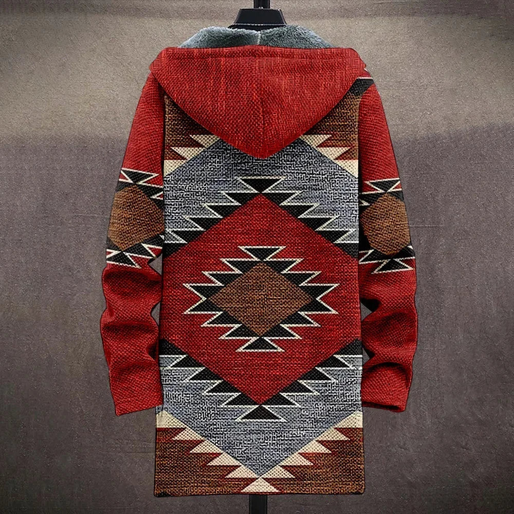Vintagewärme | Fleece-Jacke im Retro-Look