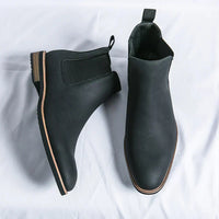 Kaydenstiefel | Chelsea-Stiefel aus Leder