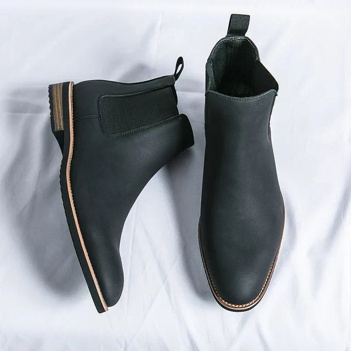 Kaydenstiefel | Chelsea-Stiefel aus Leder