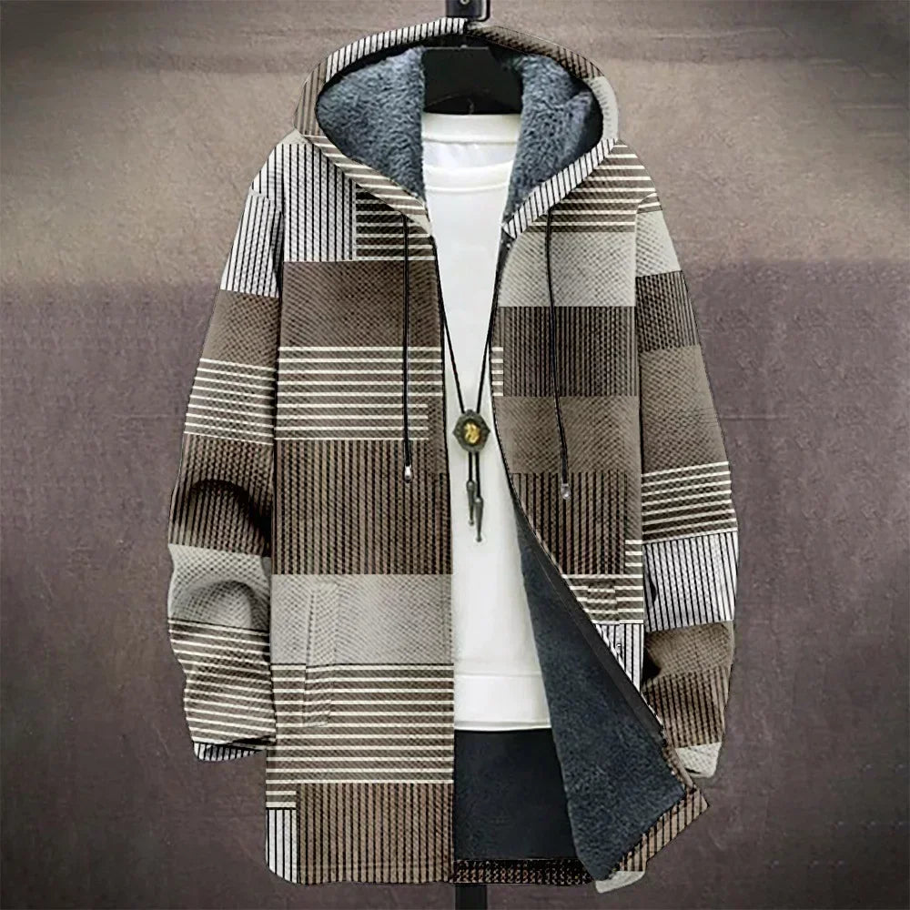 Retroflausch | Fleece-Jacke im Retro-Stil