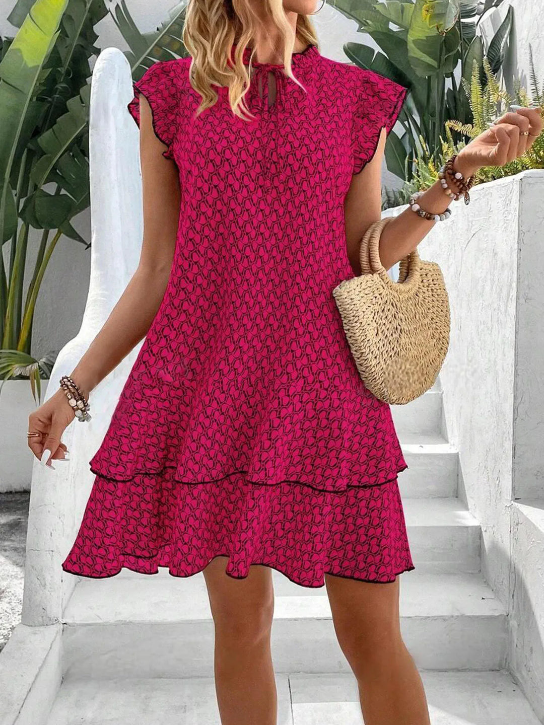 Blütenglanz | Elegantes Blumenkleid