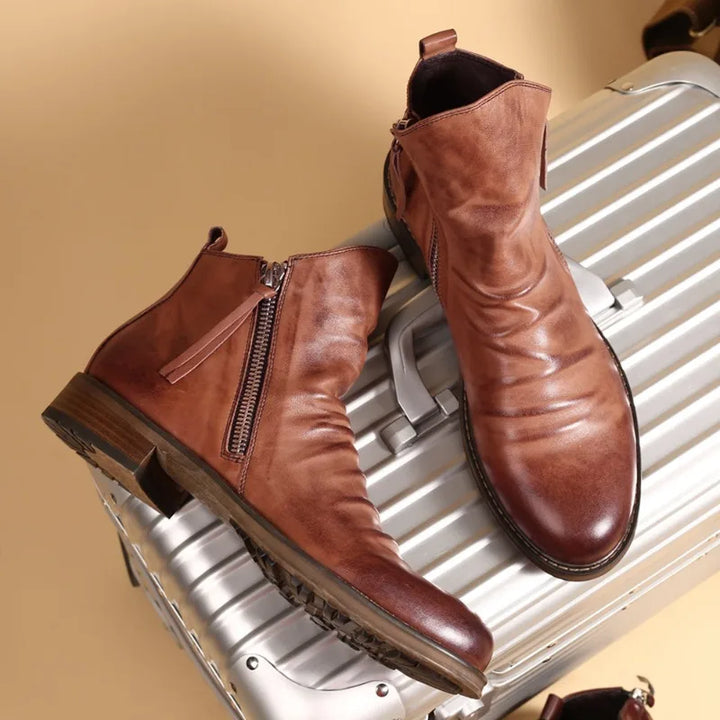 Chelsealux | Chelsea-Stiefel aus Leder