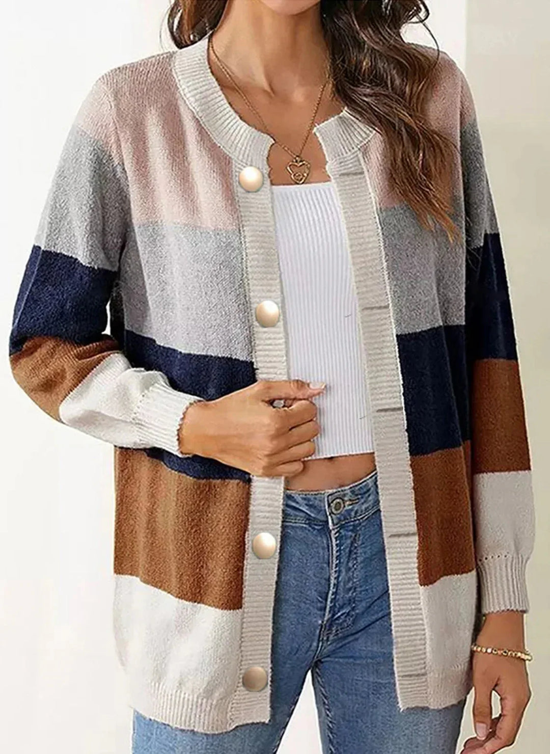 Pastellstrick | Schicker Cardigan