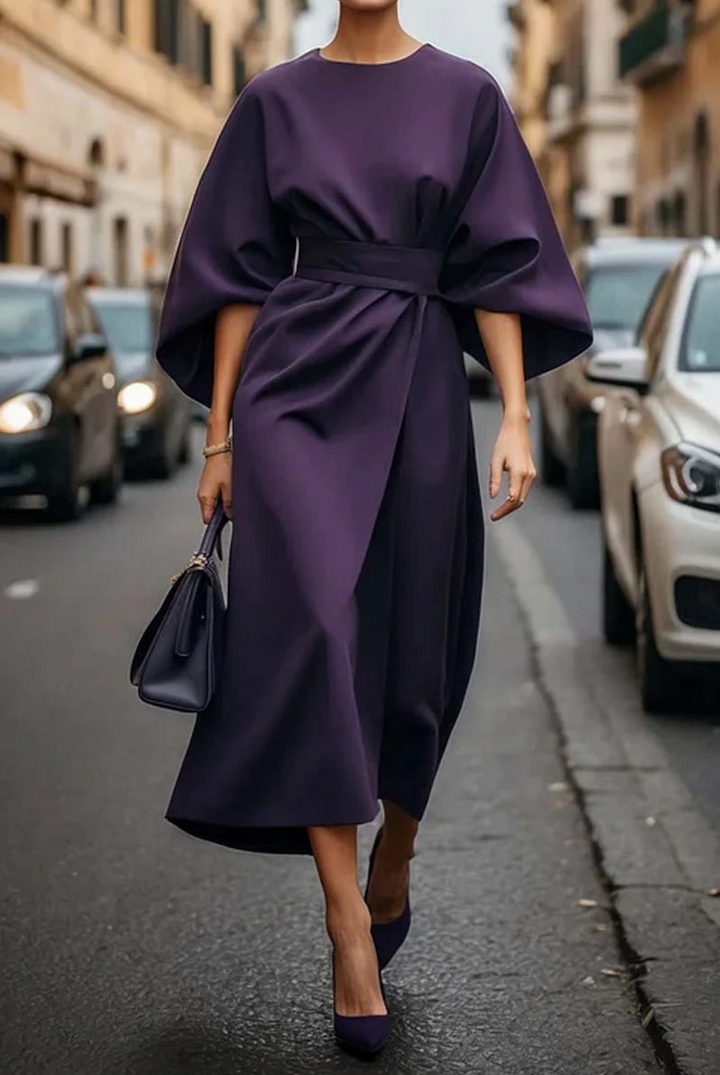 Romelaterne | Zeitlos Elegantes Kleid mit Laterneärmeln