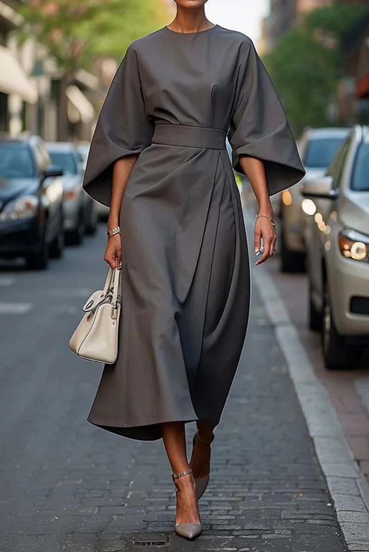 Romelaterne | Zeitlos Elegantes Kleid mit Laterneärmeln