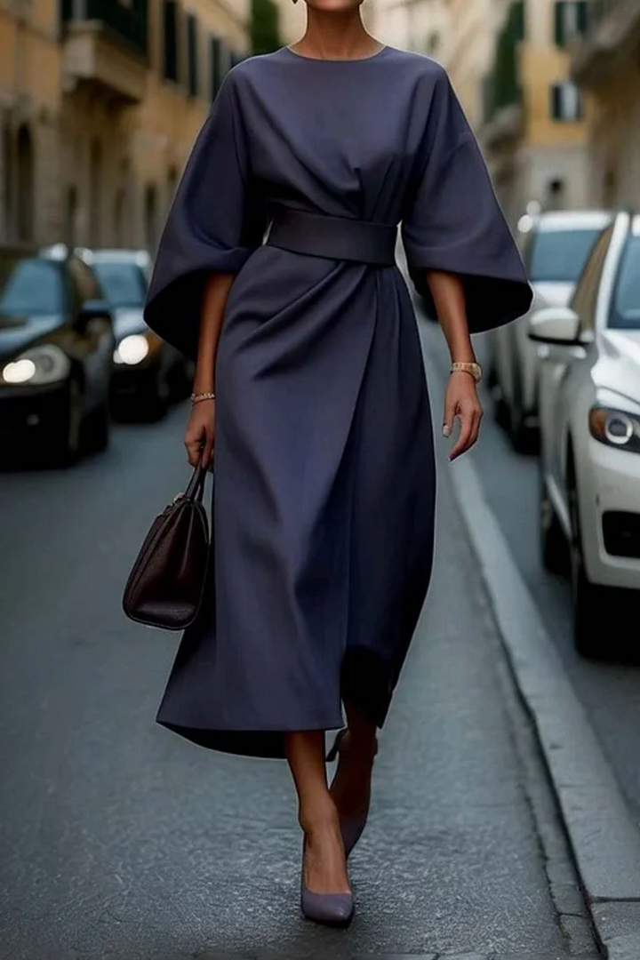 Romelaterne | Zeitlos Elegantes Kleid mit Laterneärmeln