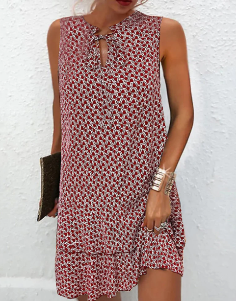 Mirikaschier | Ärmelloses Sommerkleid mit Bauchkaschierung