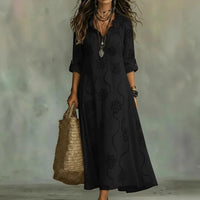 Sienna™ | Blumen-Maxikleid