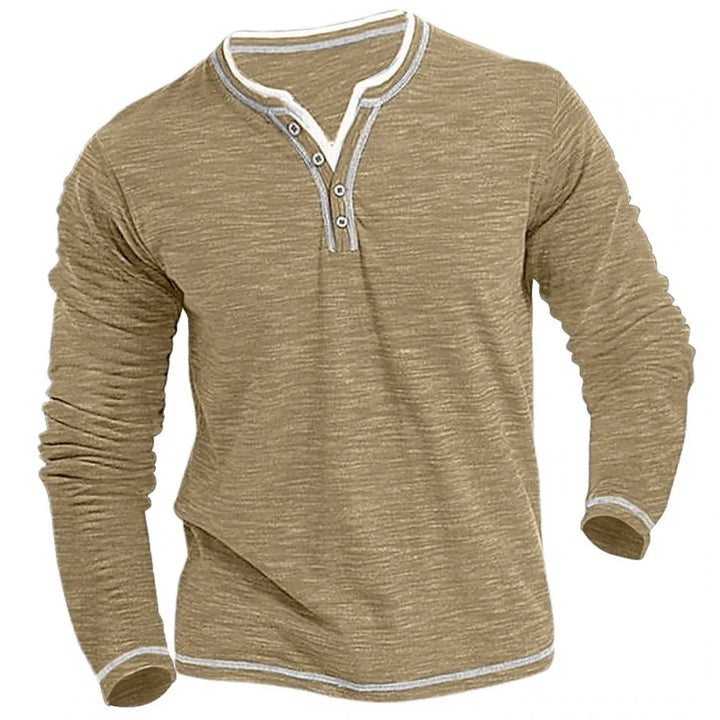 V-Linie | Langarmshirt mit V-Ausschnitt