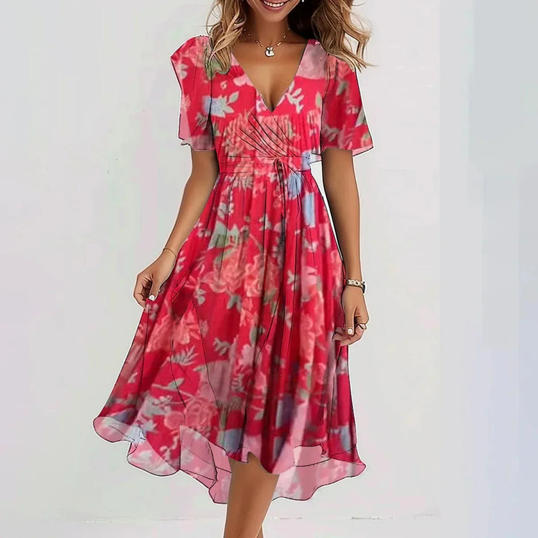 Serayaluft | Elegantes, Luftiges Kleid mit Bauchbedeckendem Schnitt