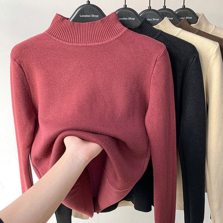 Rollkragenzauber | Warmer Strickpullover