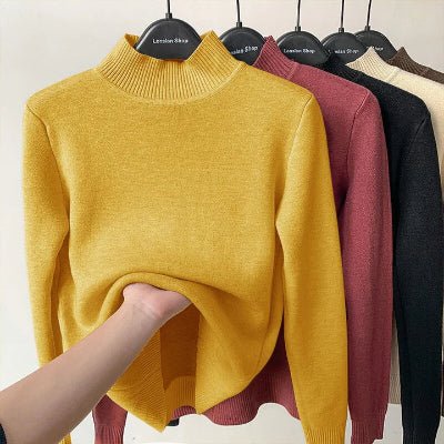 Rollkragenzauber | Warmer Strickpullover