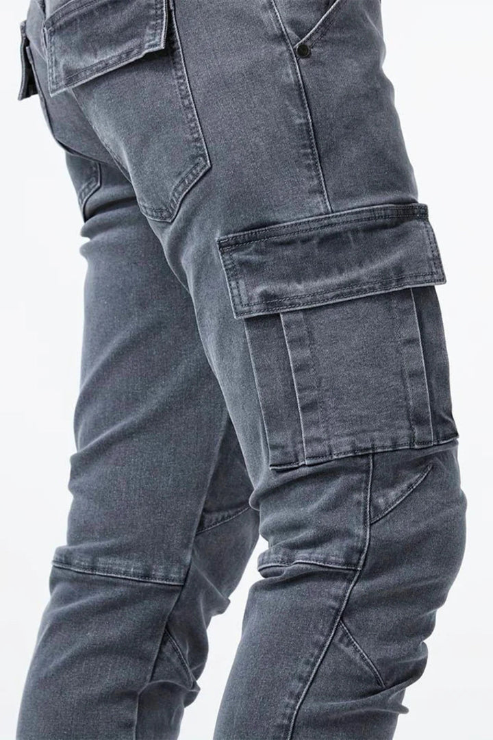 Cargodenim | Elastische Cargo-Jeans für Herren
