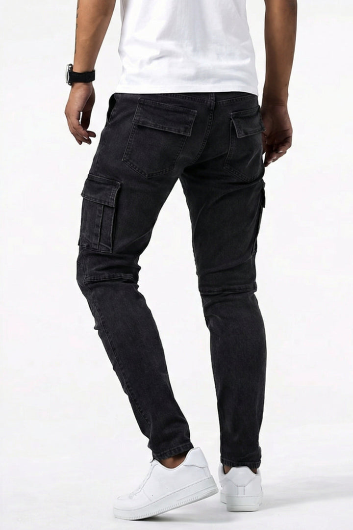 Cargodenim | Elastische Cargo-Jeans für Herren