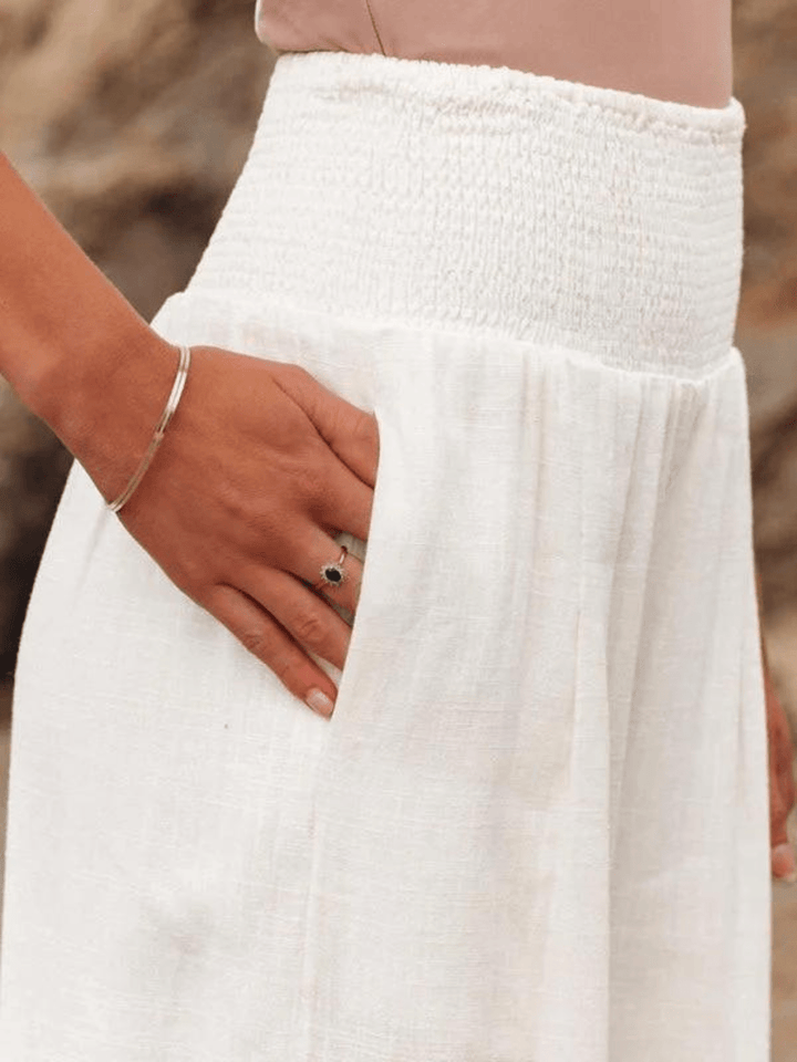 Küstenbrise | Lässige Wide-Leg Hose