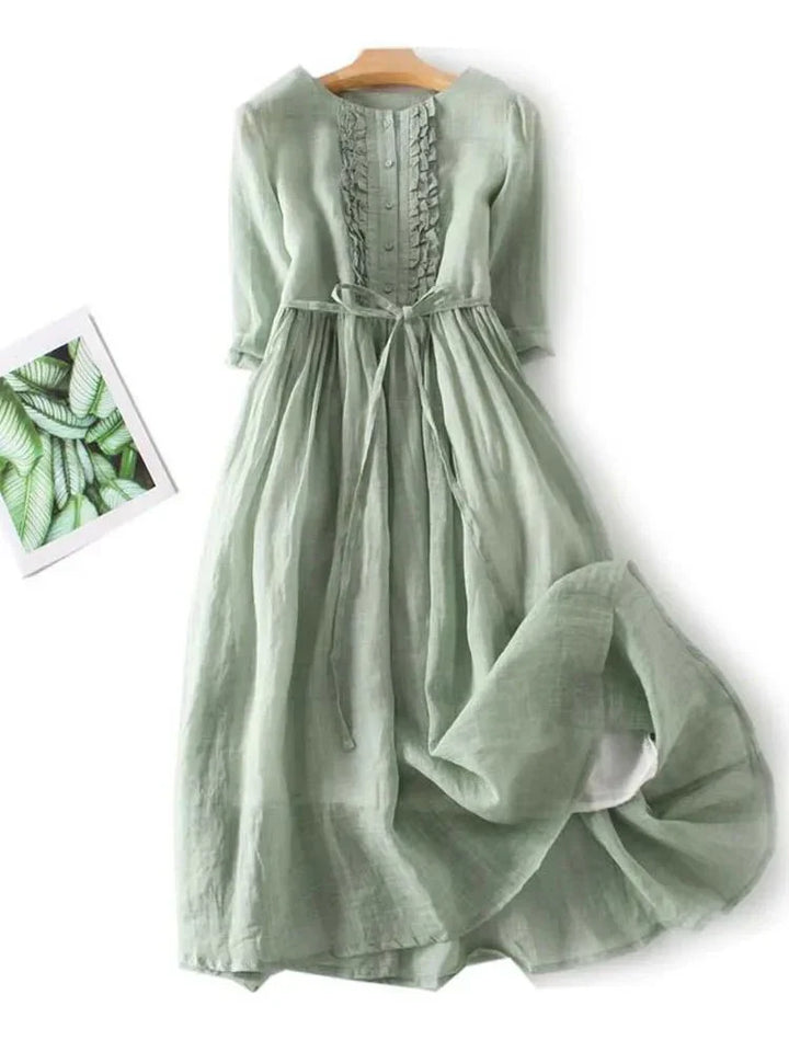 Himmelsblau | Elegantes Kleid in Azurblau