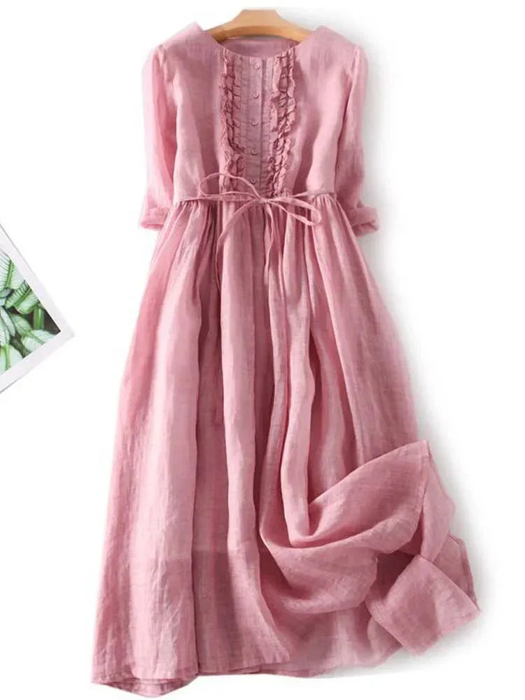 Himmelsblau | Elegantes Kleid in Azurblau