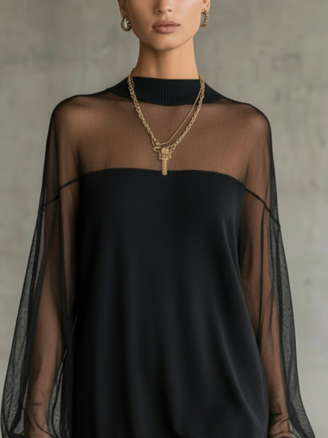 Amélie Mini-Kleid Schwarz